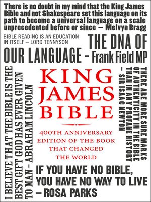 cover image of King James Bible